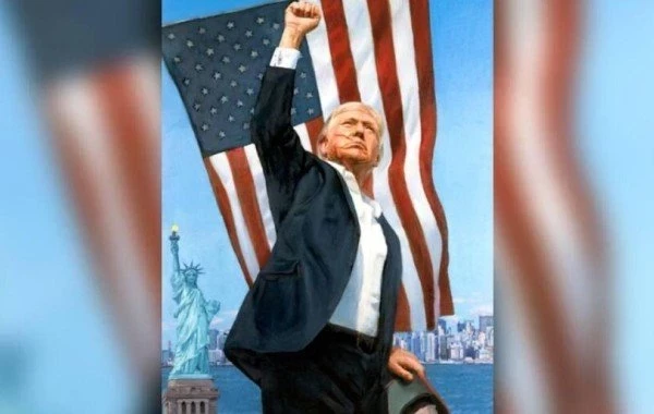 Spectator: Трамп остался очень тронут подарком Путина в виде портрета