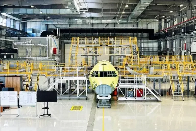 УЗГА начал сборку первого опытного образца новейшего турбовинтового пассажирского самолёта ТВРС-44 «Ладога»