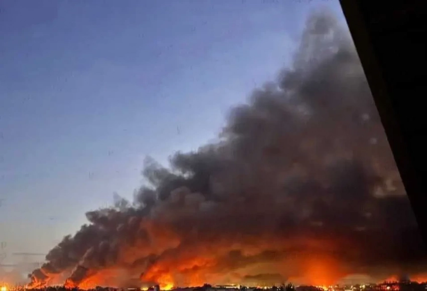 «Ну и гарь стоит над Киевом»: ВС РФ нанесли массированный удар по целому ряду объектов в украинской столице и окрестностях