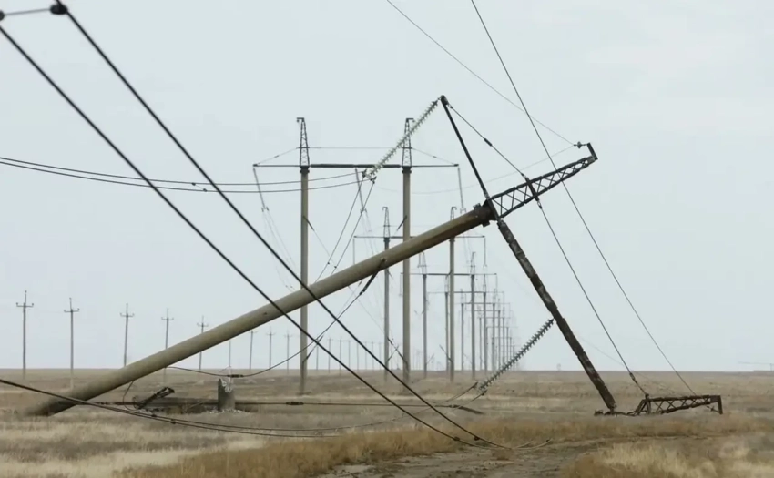 В результате ударов ВС РФ Киев не может передать электричество на Левобережье