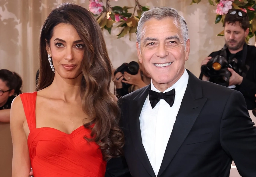 "Золотой глобус — 2026": Джордж и Амаль Клуни на красной дорожке