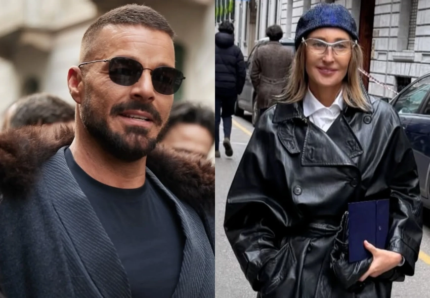 Рики Мартин, Эд Вествик, Оксана Бондаренко и звезда сериала "Жаркое соперничество" посетили показ Giorgio Armani