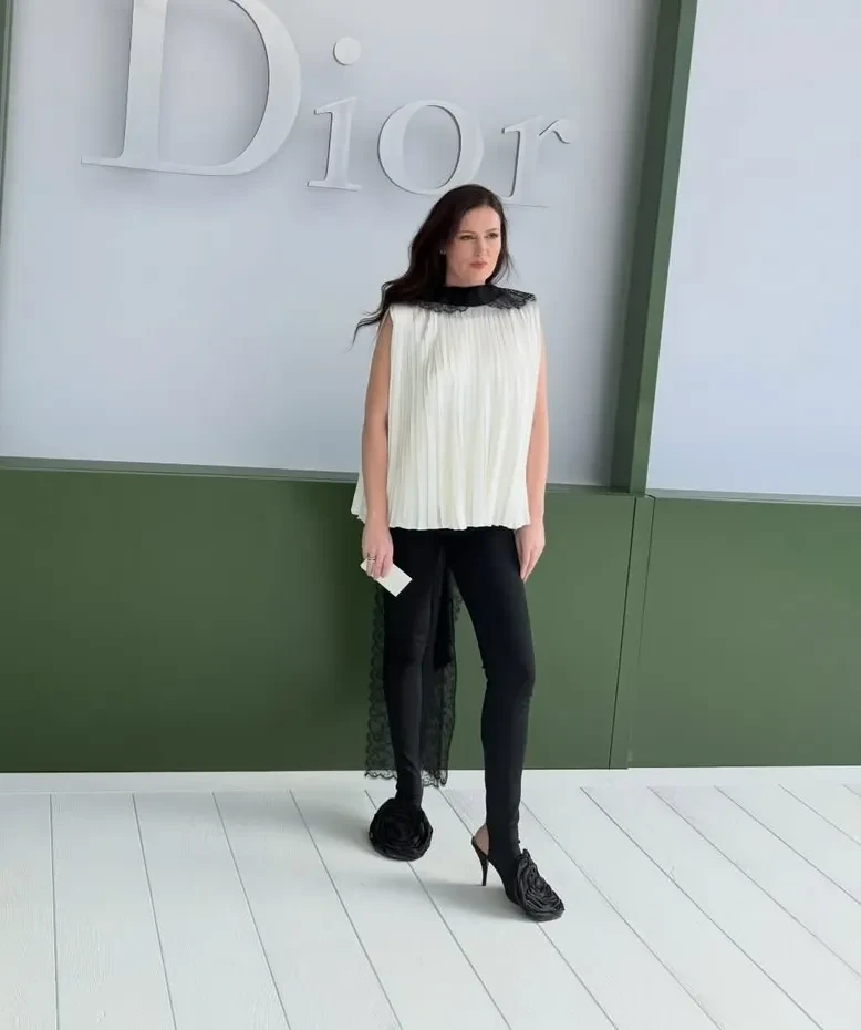 Винтаж, латекс и кружево: как и в чём Ксения Собчак, Ольга Карпуть, Елена Перминова, Катя Кищук и модные блогеры проводят время в Париже