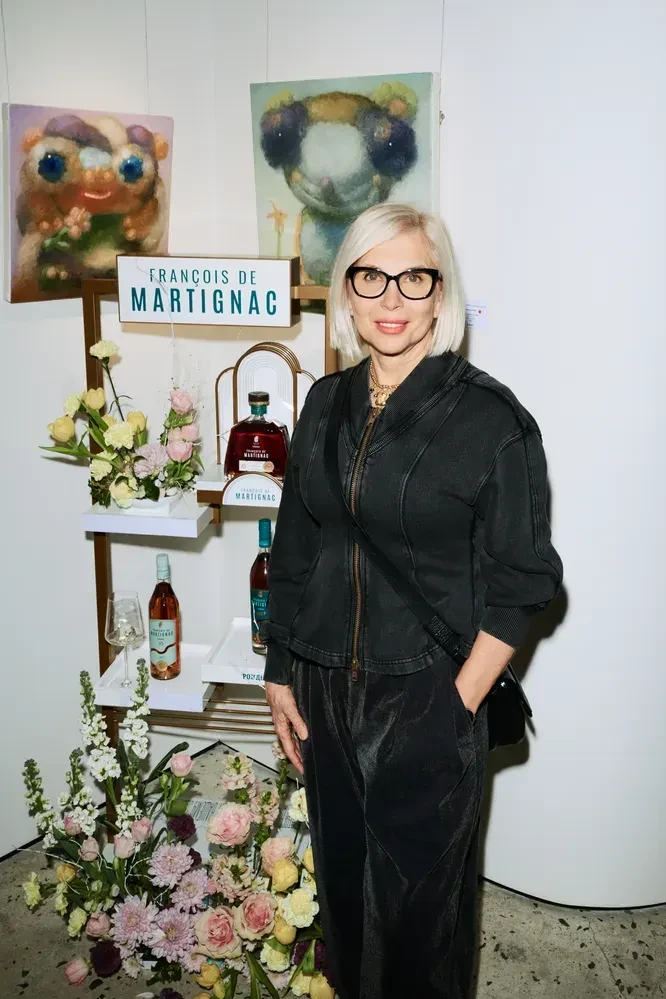 Алёна Свиридова, Михаил Лабковский, Полина Киценко посетили вечер в честь 10-летия галереи Полины Аскери