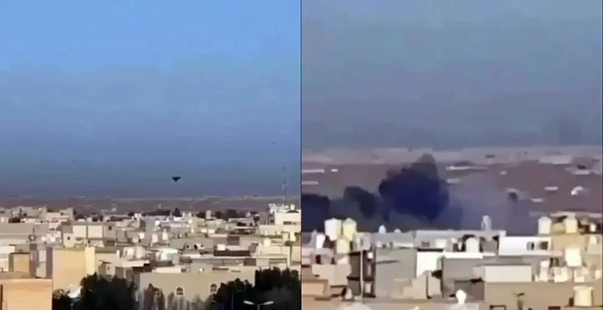 В небе над Кувейтом сбит самолёт F-15 ВВС США — показано видео крушения